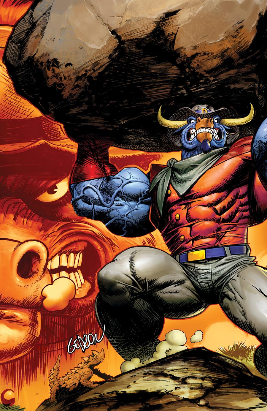 Wild West C.O.W.-Boys Of Moo Mesa Vol 3 #3 Cover D Incentive Juan Gedeon Virgin Cover