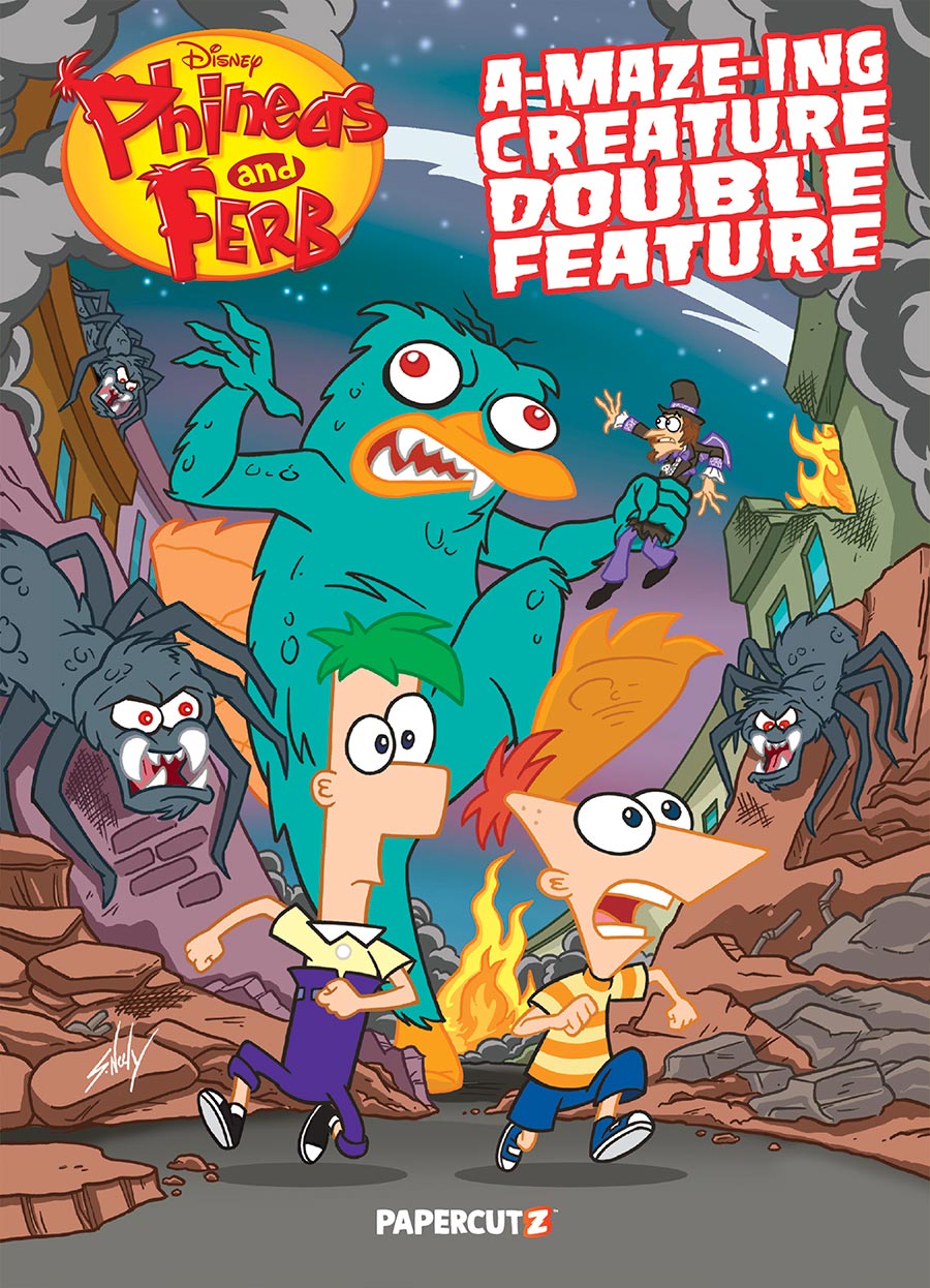 Phineas And Ferb A-Maze-Ing Creature Double Feature TP