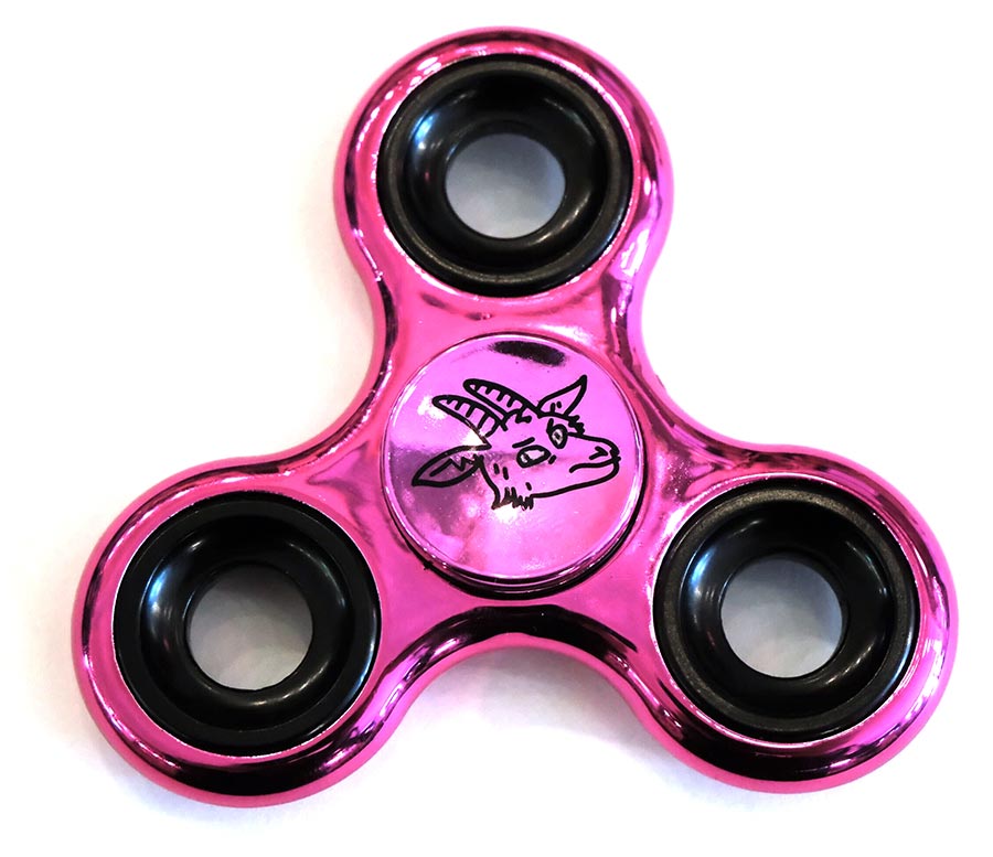 Silver Sprocket Fidget Spinner