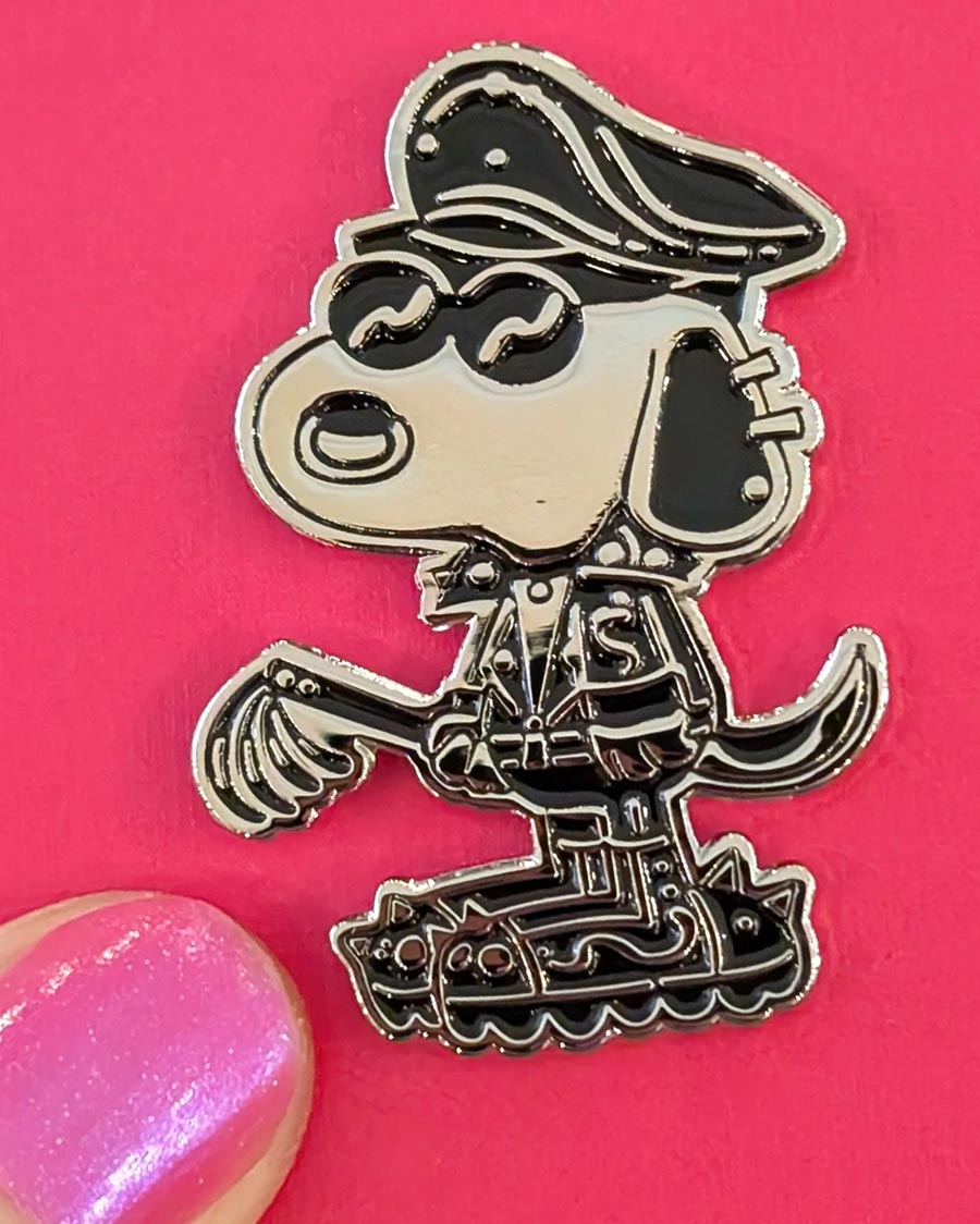 Snoop Of Finland Enamel Pin