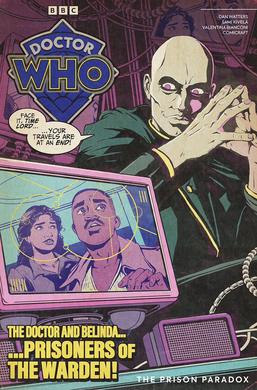 Doctor Who The Prison Paradox #1 Cover E Variant Flops Cover