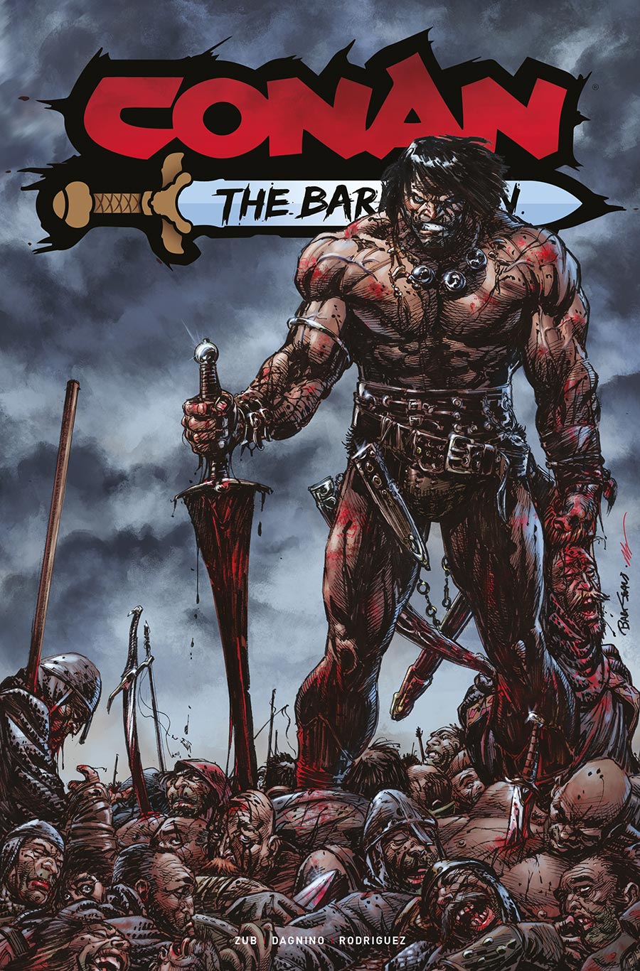 Conan The Barbarian Vol 5 #26 Cover C Variant Bart Sears Cover