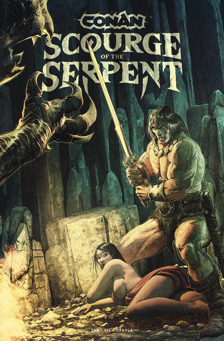 Conan The Barbarian Scourge Of The Serpent #3 Cover B Regular Max Von Fafner Cover