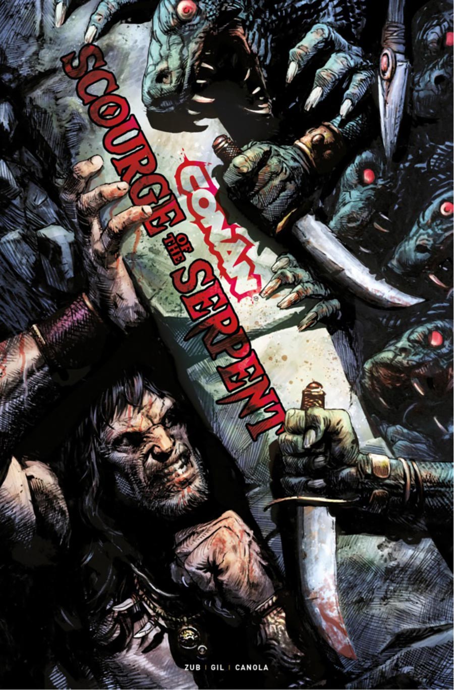 Conan The Barbarian Scourge Of The Serpent #3 Cover A Regular Gerardo Zaffino Cover