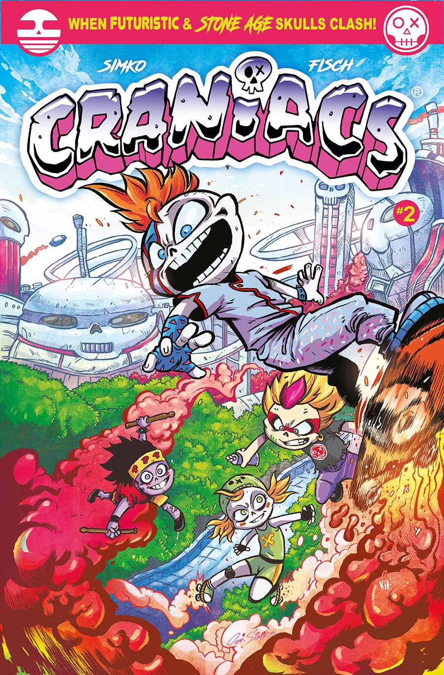 Craniacs #2 Cover B Variant Kit Wallis Cover