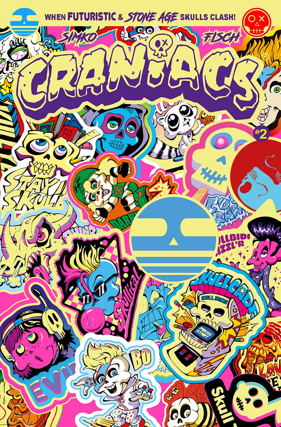 Craniacs #2 Cover D Variant Joe Simko Glow-In-The-Dark Cover