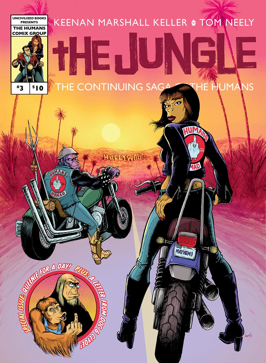 Jungle #3 Cover A Regular Tom Neely Cover