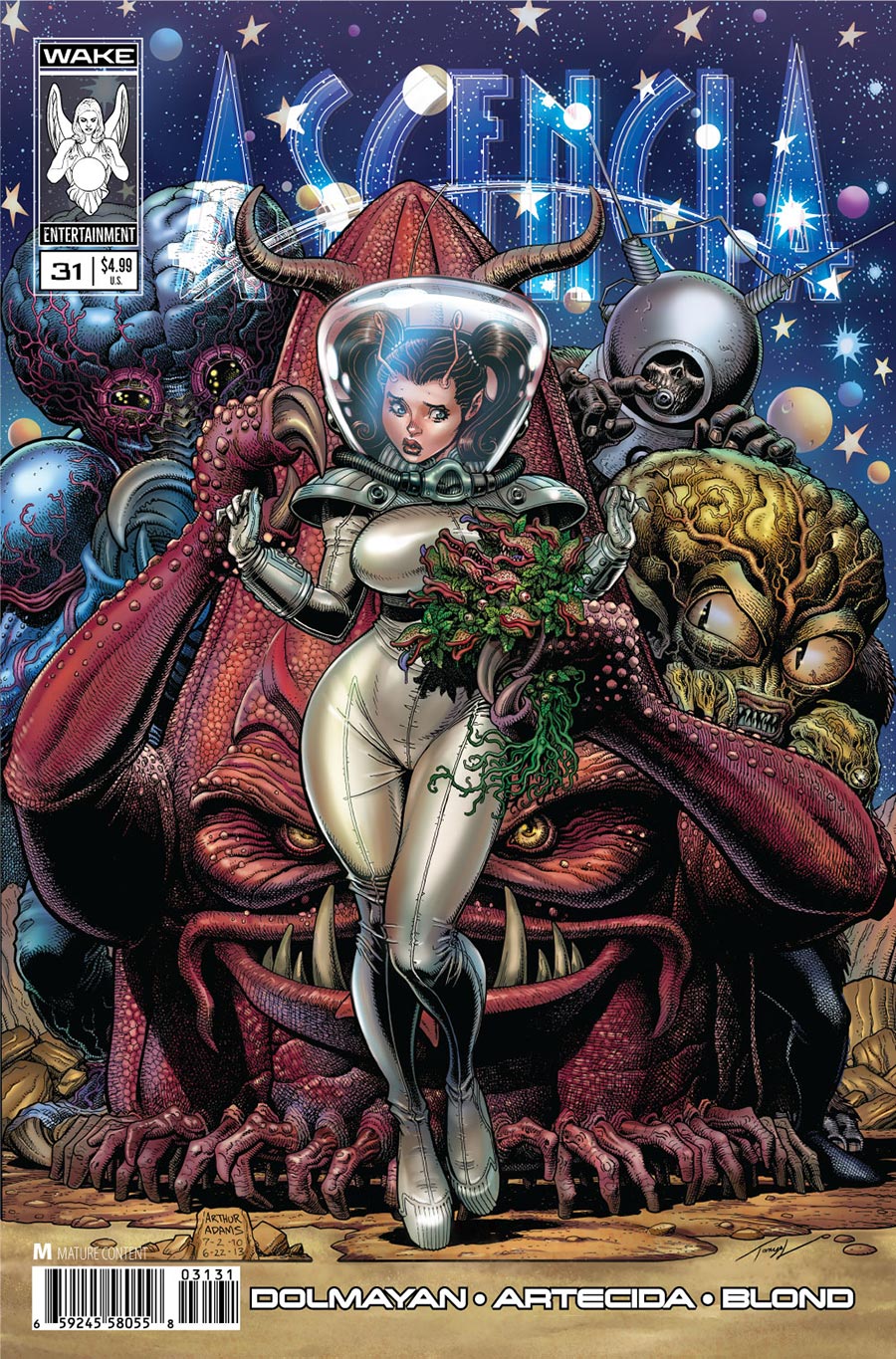 Ascencia #31 Cover A Regular Arthur Adams Cover