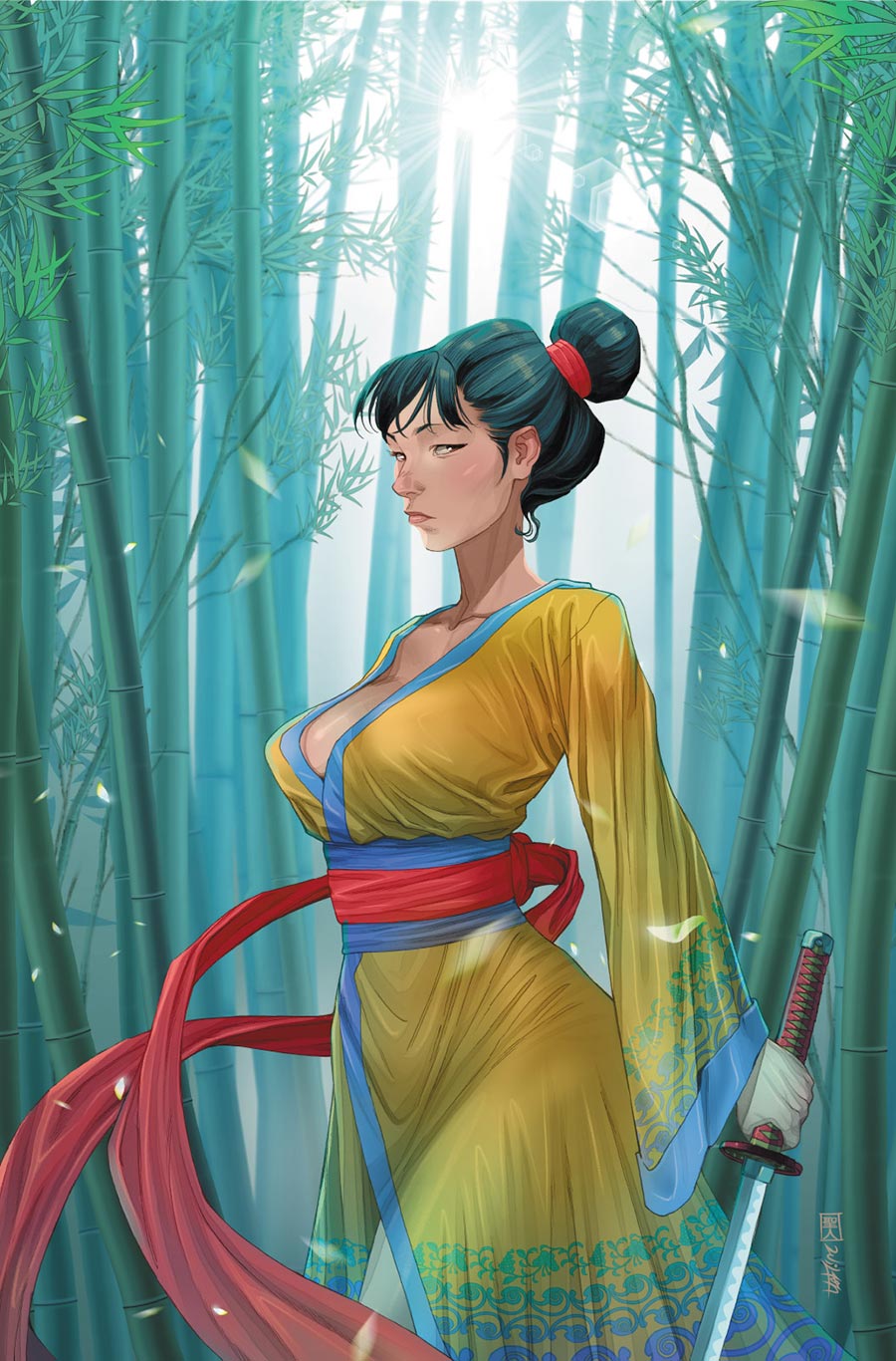 Dead Samurai #4 Cover E Incentive Will Santos Virgin Cover