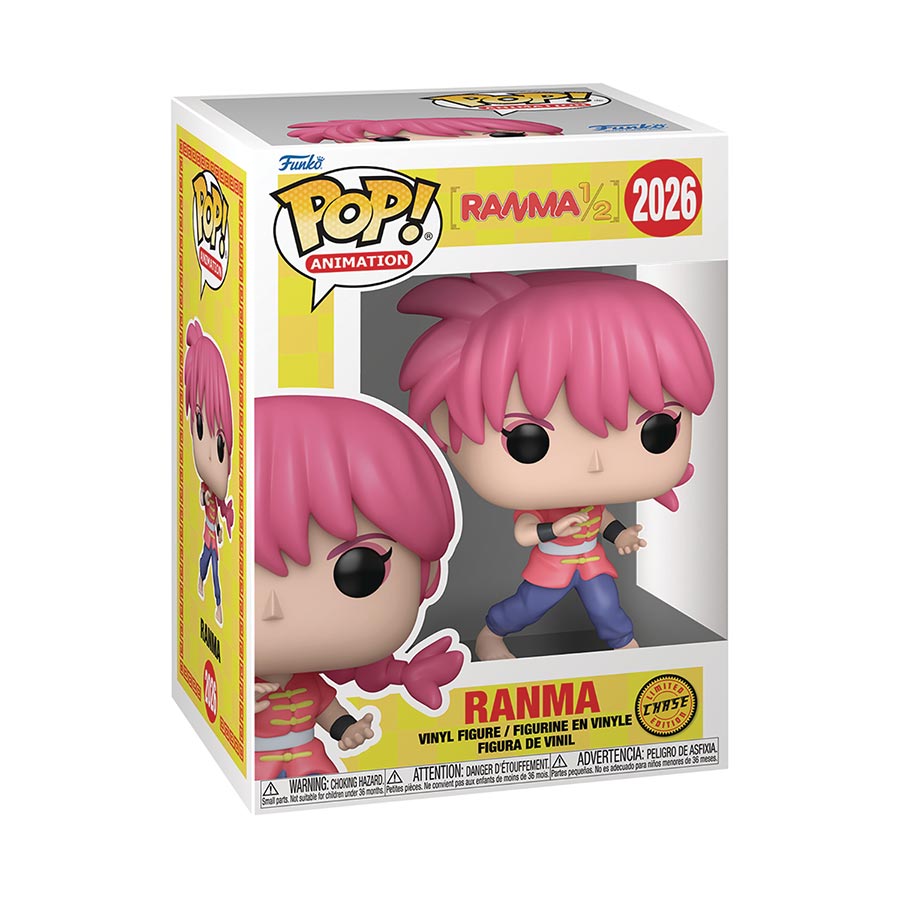POP Animation Ranma 1/2 Ranma Chase Vinyl Figure
