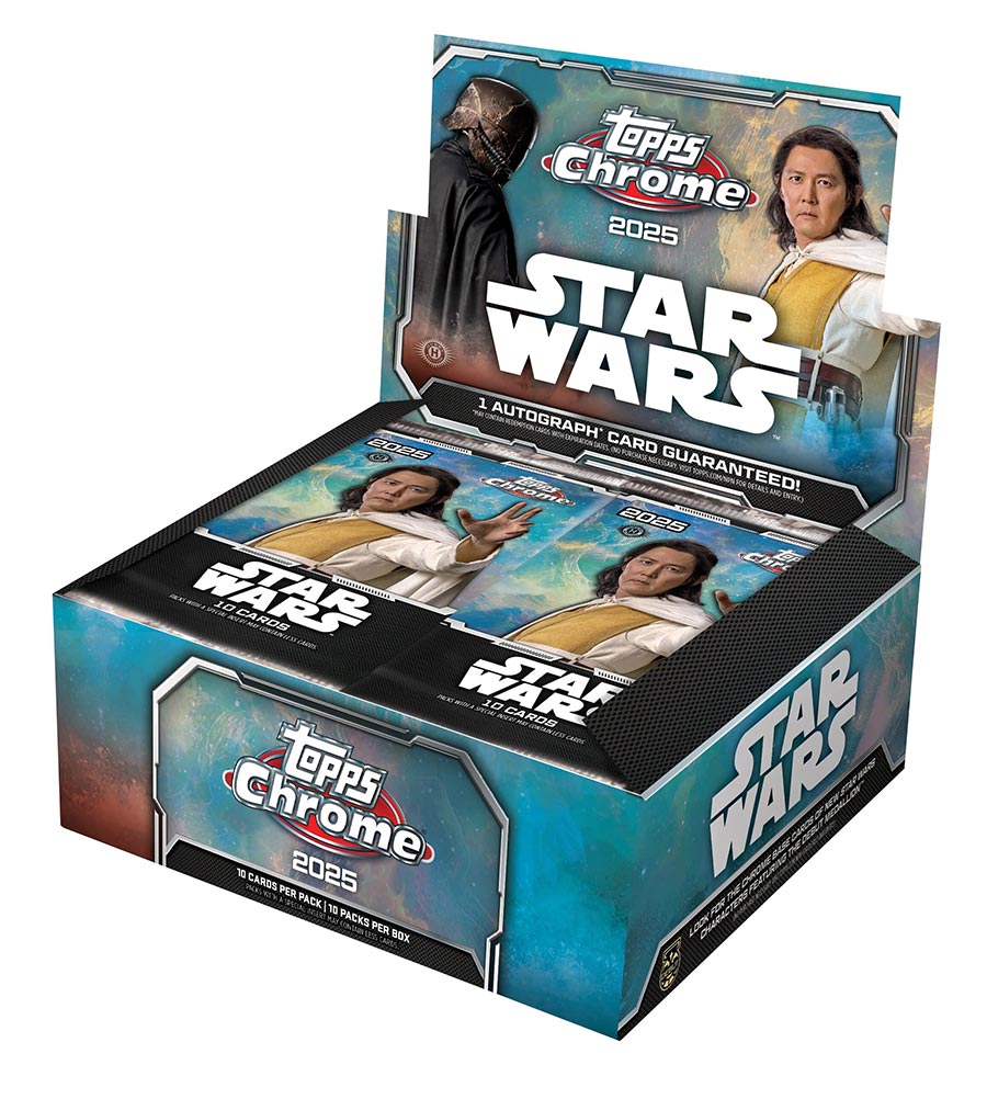 Topps 2025 Star Wars Chrome 2025 Hobby Box