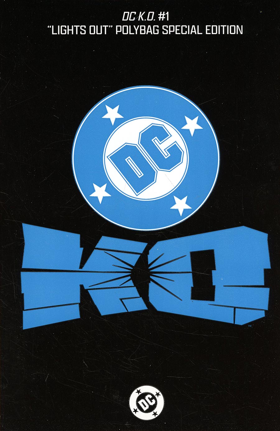DC K.O. #1 Cover M Variant Lights Out Blind Bag Cover With Polybag (DC All In)(Filled Randomly) (Limit 1 Per Customer)