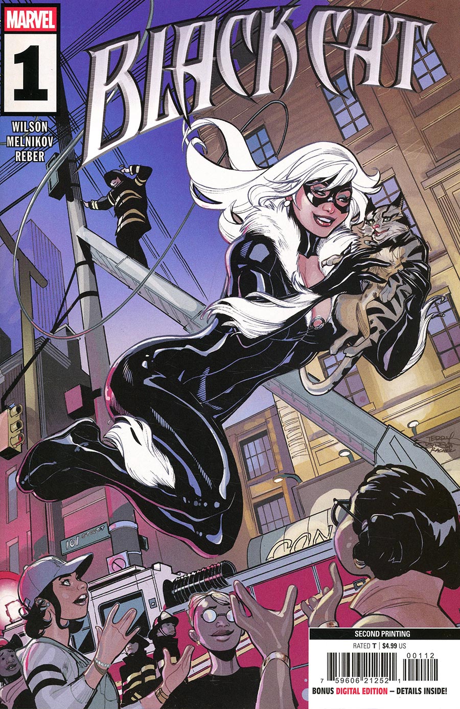 Black Cat Vol 3 #1 Cover K 2nd Ptg Terry Dodson Variant Cover