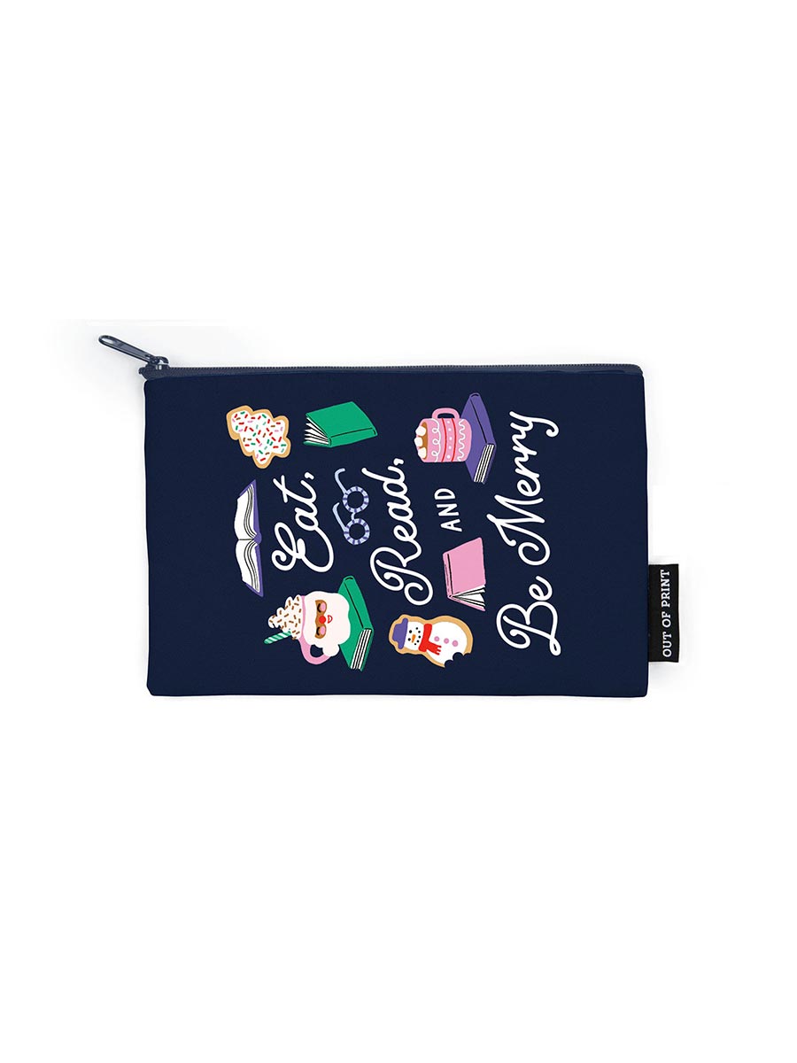 Eat Read And Be Merry Pouch