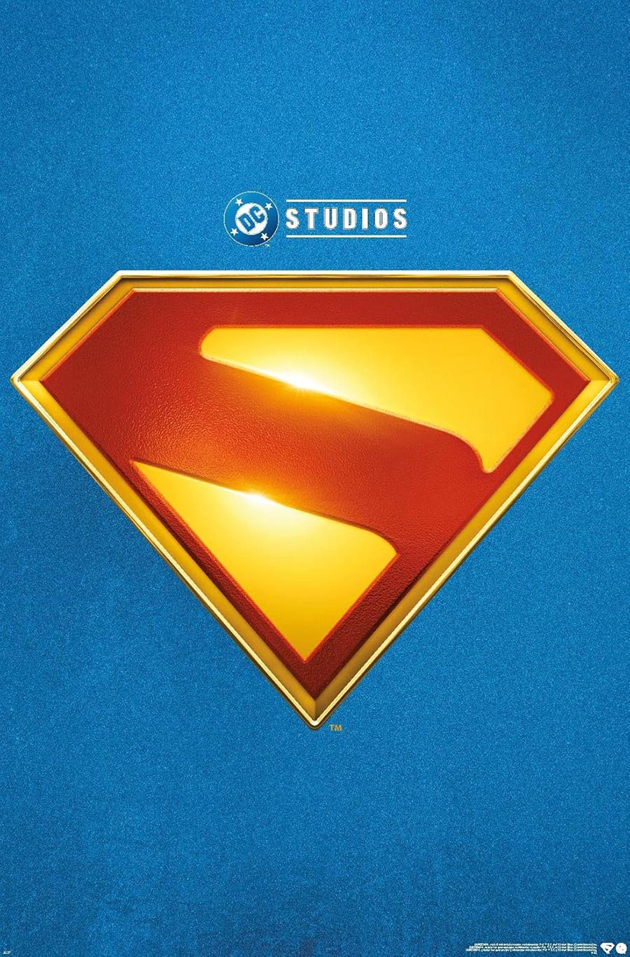 DC Studios Superman (2025) Logo Poster