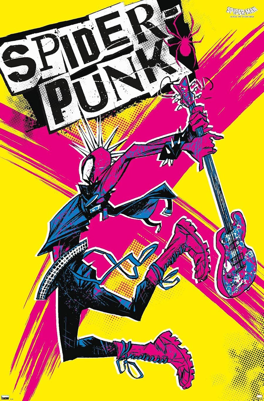 Marvel Spider-Man Across The Spider-Verse Spider-Punk Poster