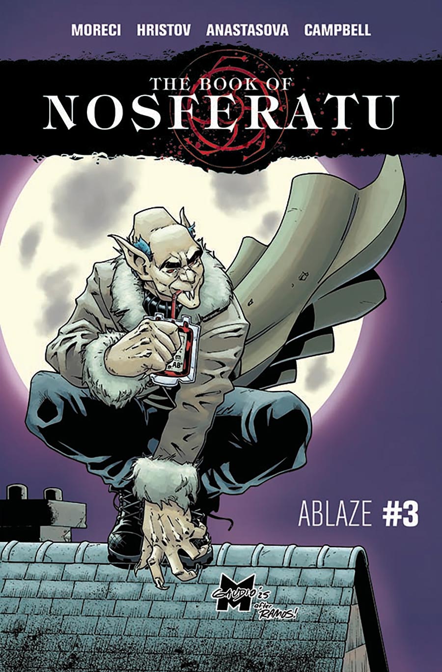 Book Of Nosferatu #3 Cover C Variant Matt Gaudio Parody Cover