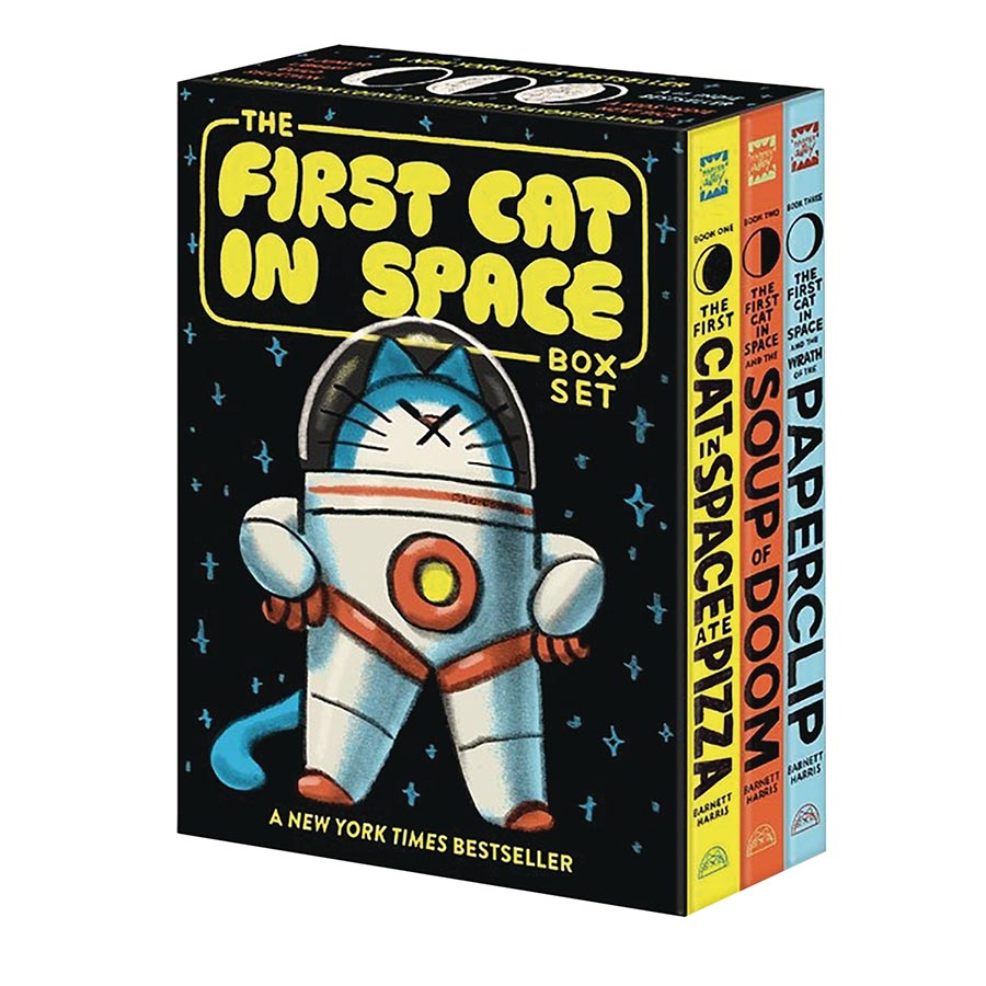 First Cat In Space 3-Book Box Set TP