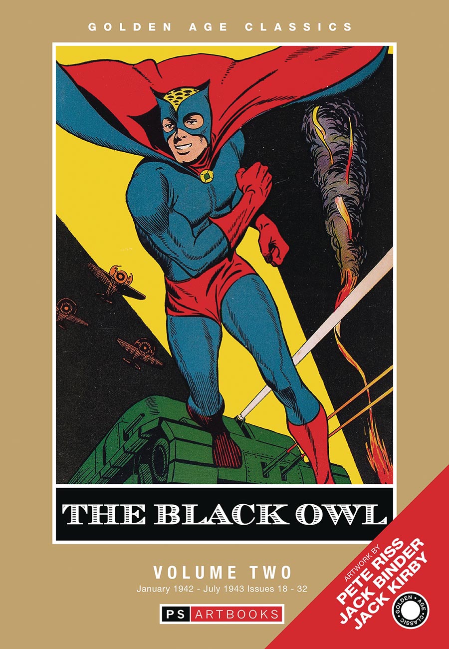 Golden Age Classics Prize Comics The Black Owl Vol 2 HC