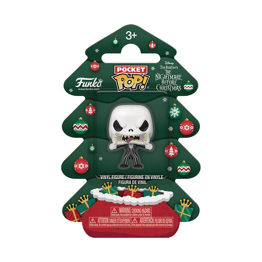 Pocket POP Nightmare Before Christmas Holiday Tree Mini Figure - Jack Skellington