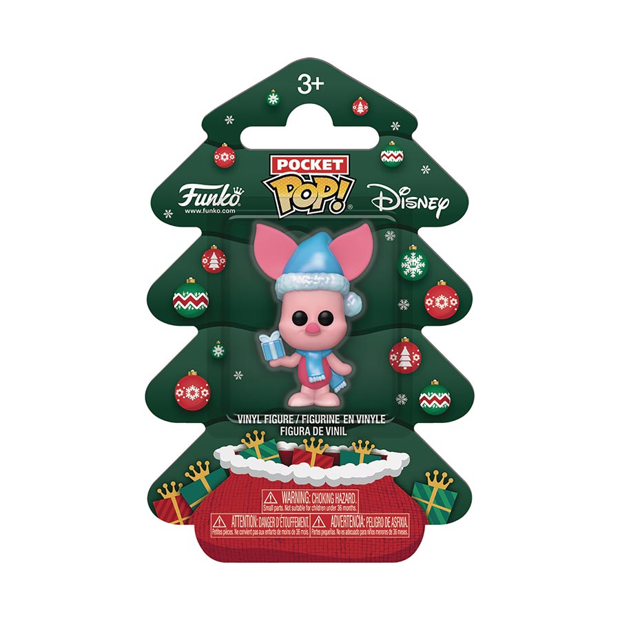 Pocket POP Winnie-The-Pooh Holiday Tree Mini Figure - Piglet