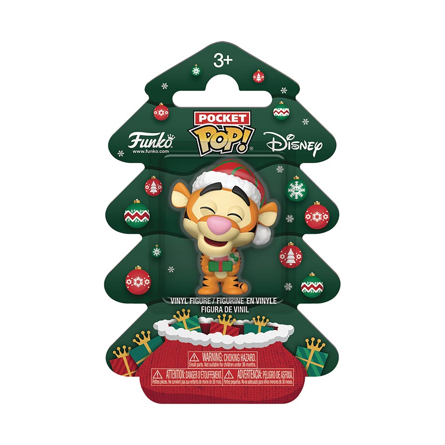 Pocket POP Winnie-The-Pooh Holiday Tree Mini Figure - Tigger