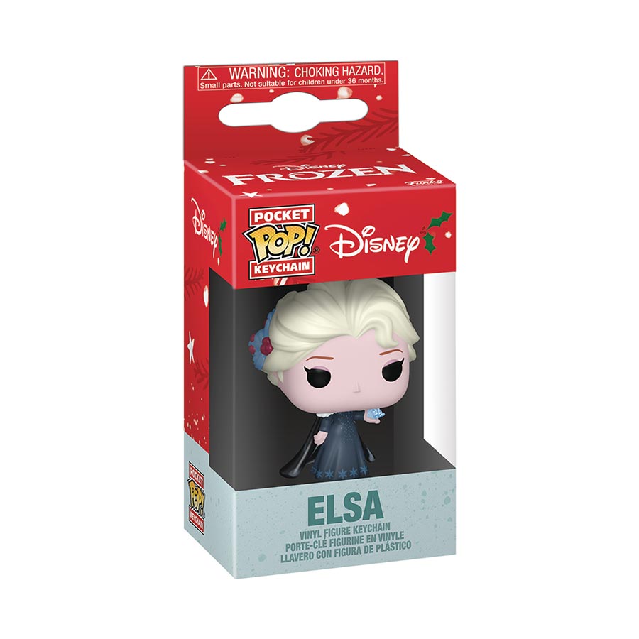 Pocket POP Disney Disney Princess Holiday Figural Keychain - Elsa