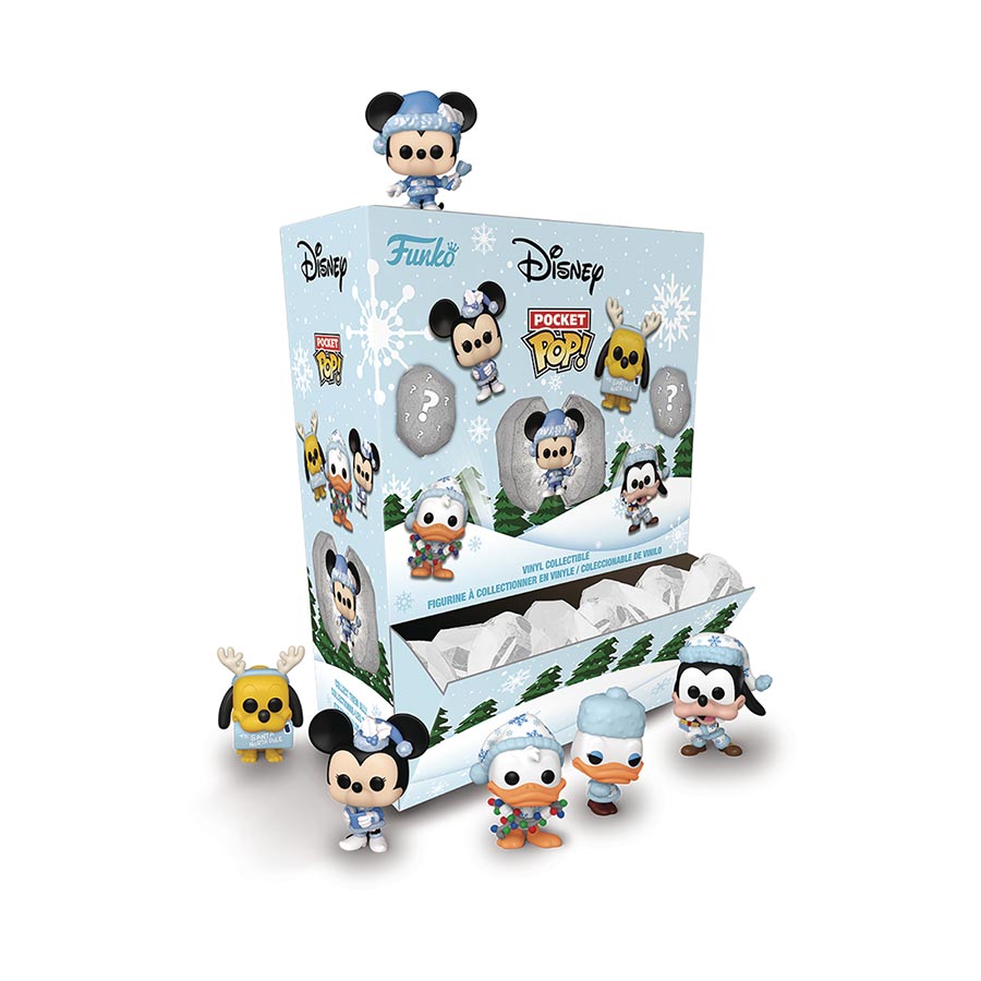 Pocket POP Disney Snowball Mini Figure Blind Mystery Box 12-Piece Display