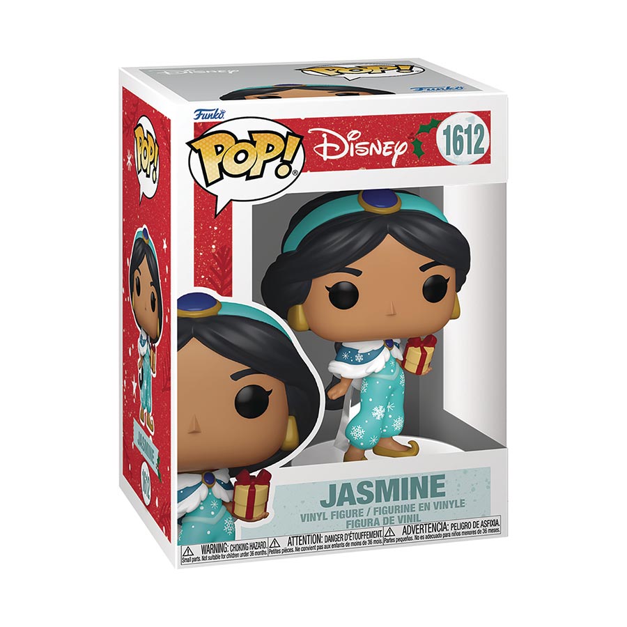 POP Disney Princess Holiday Jasmine Vinyl Figure