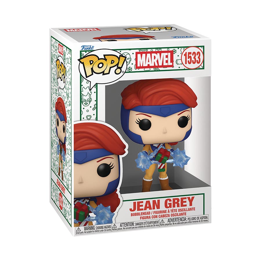 POP Marvel X-Men Holiday Jean Grey Vinyl Bobble Head