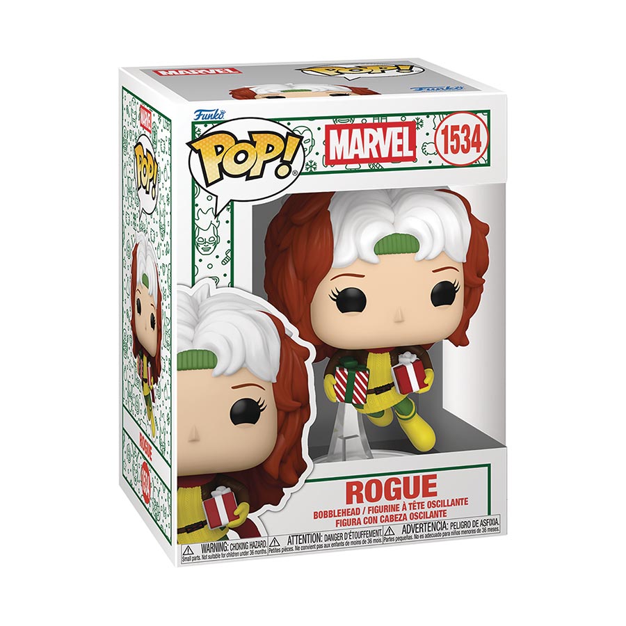 POP Marvel X-Men Holiday Rogue Vinyl Bobble Head