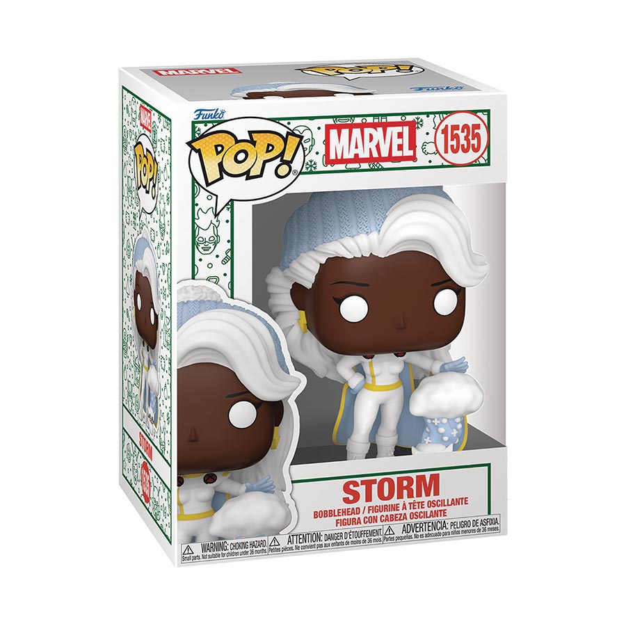 POP Marvel X-Men Holiday Storm Vinyl Bobble Head