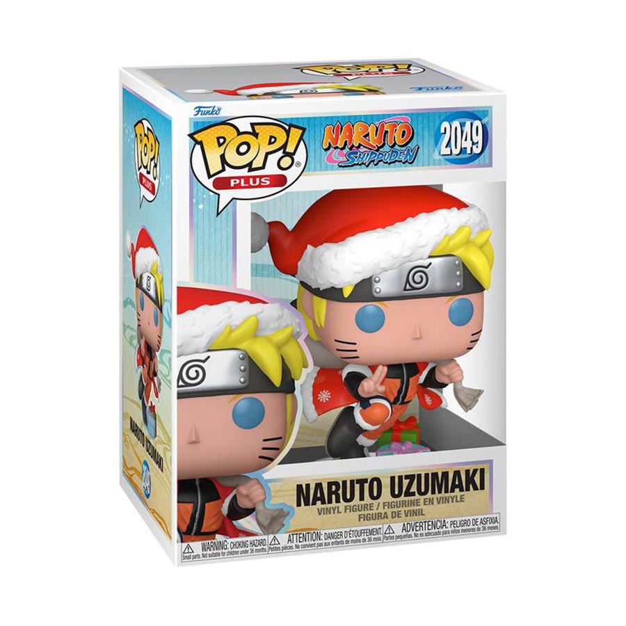 POP Plus Naruto Shippuden Naruto Uzumaki Holiday Outfit Vinyl Figure