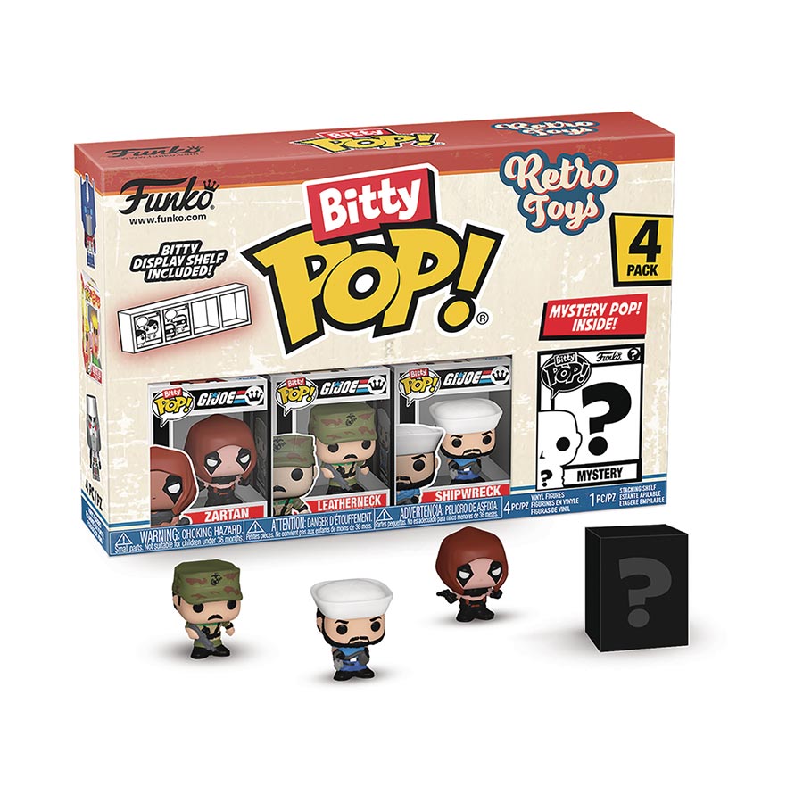 Bitty POP Retro Toys GI Joe 4-Pack Figure
