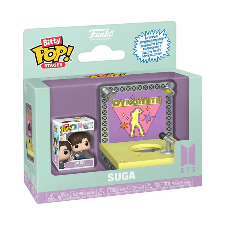 Bitty Stages BTS Dynamite Figure - Suga