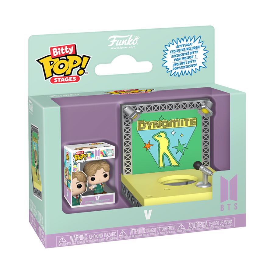 Bitty Stages BTS Dynamite Figure - V