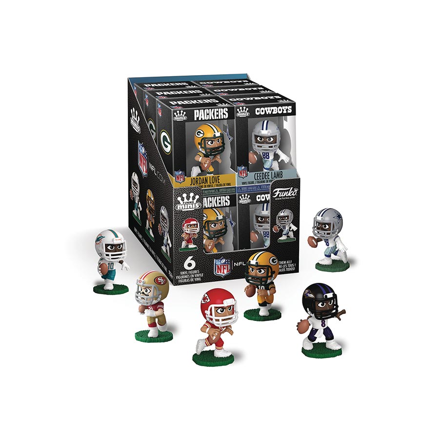 OBV NFL Mini Figure Series 1 12-Piece Display