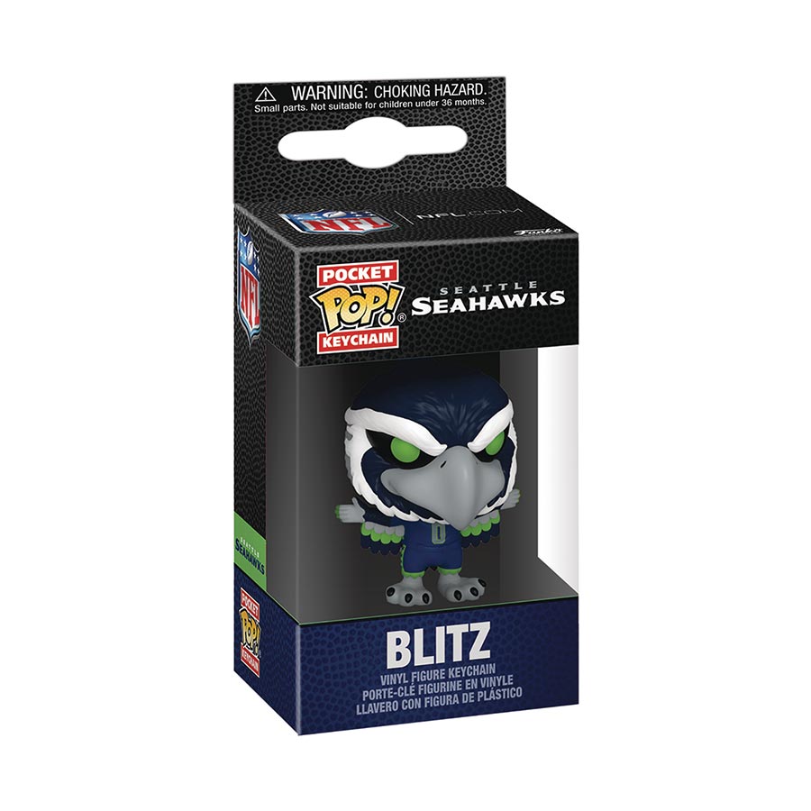 Pocket POP NFL Seattle Seahwaks Blitz Figural Keychain
