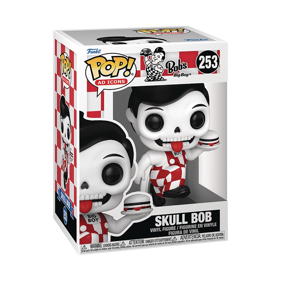 POP Ad Icons Bobs Big Boy Skull Bob Vinyl Figure