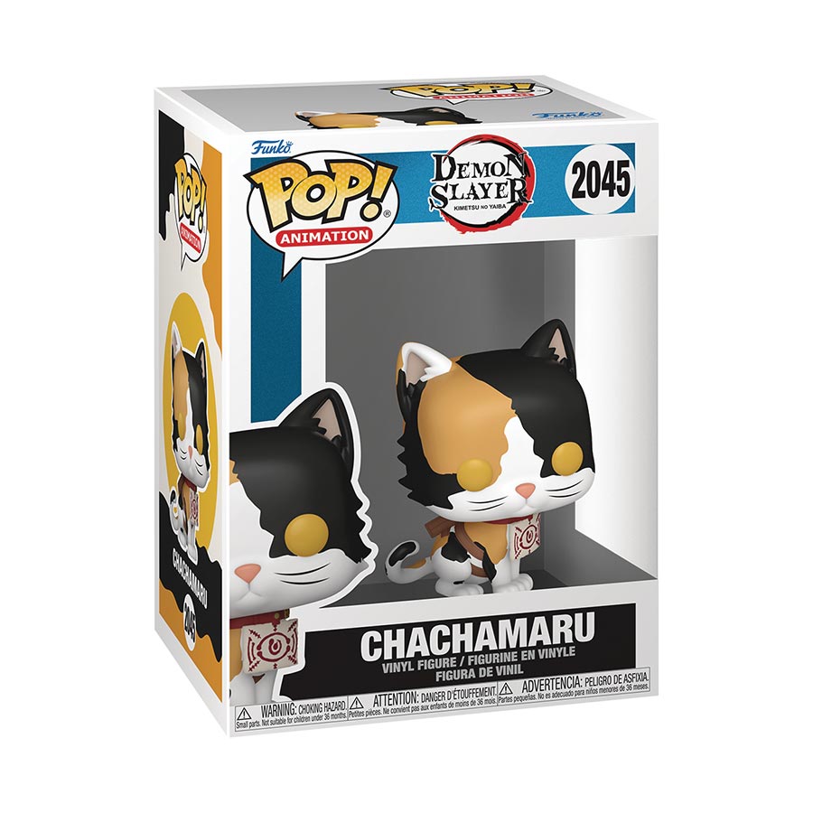 POP Animation Demon Slayer Kimetsu No Yaiba Chachamaru Vinyl Figure
