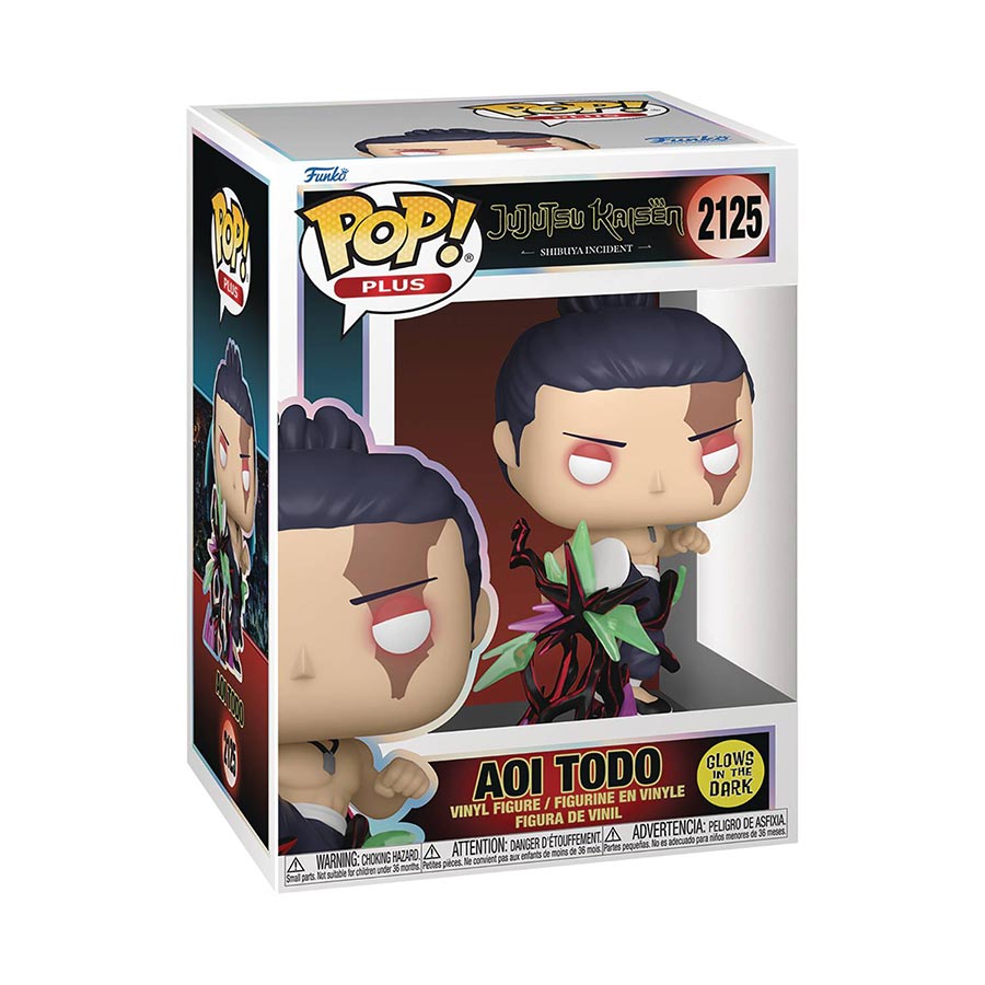POP Plus Jujutsu Kaisen Aoi Todo Glow-In-The-Dark Vinyl Figure