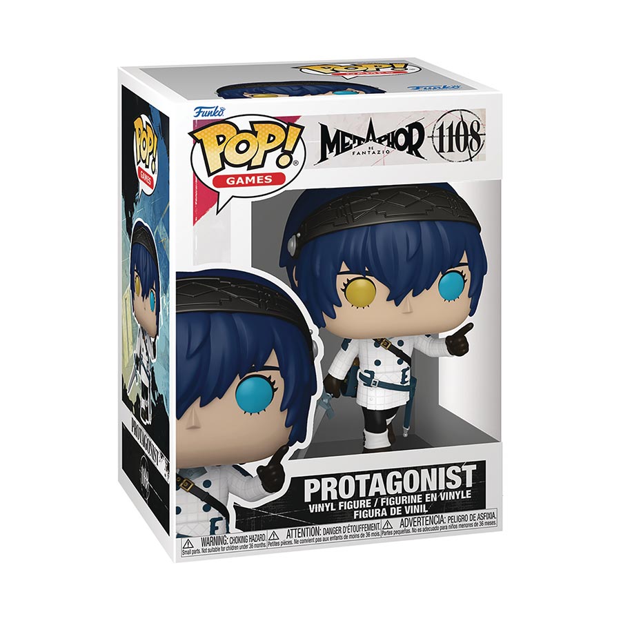 POP Games Metaohor Refantazio Protagonist Vinyl Figure