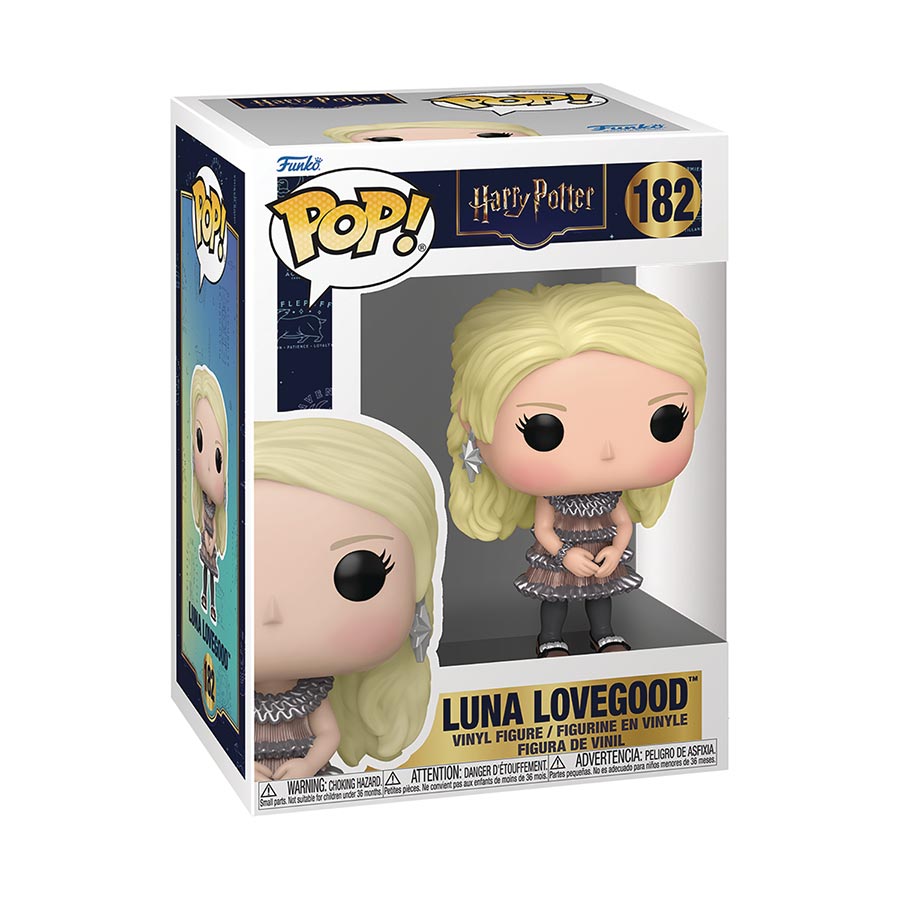 POP Harry Potter Series 18 Luna Lovegood In Dress Vinyl Figure