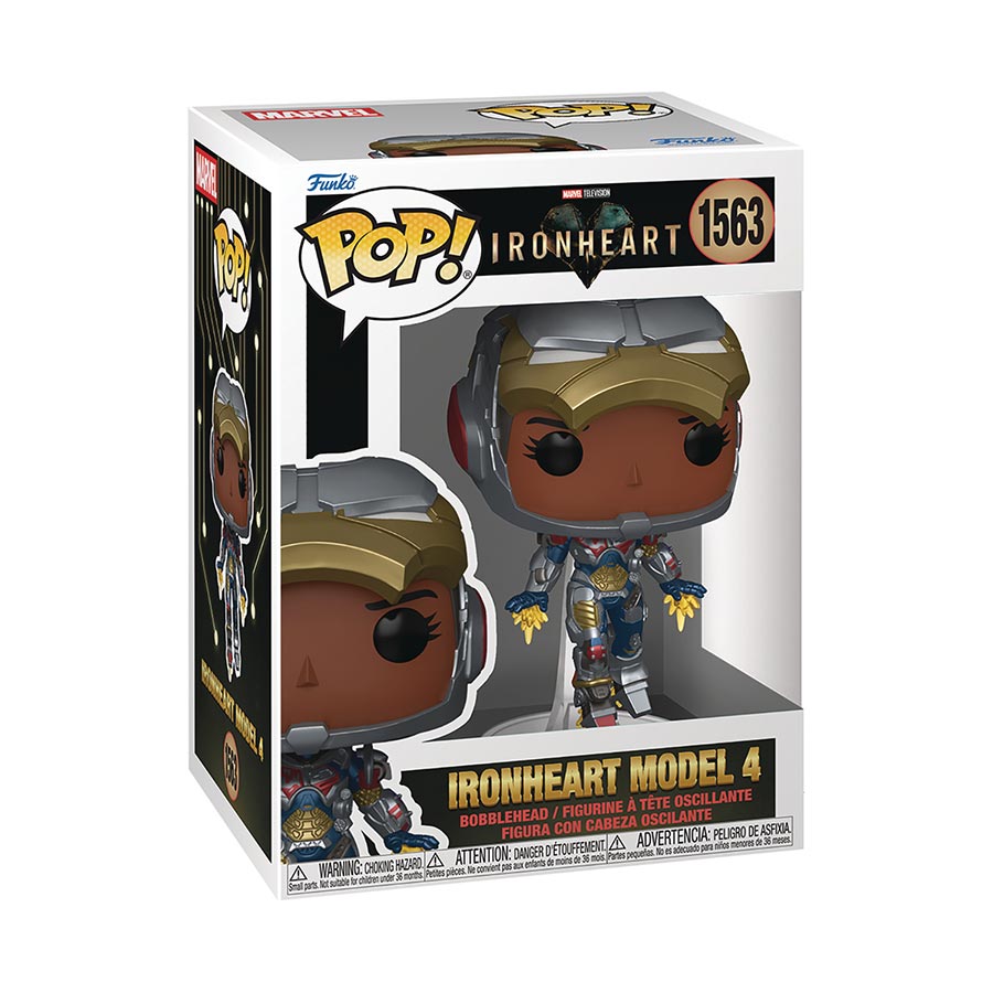 POP Marvel Ironheart Ironheart Model 4 Vinyl Bobble Head