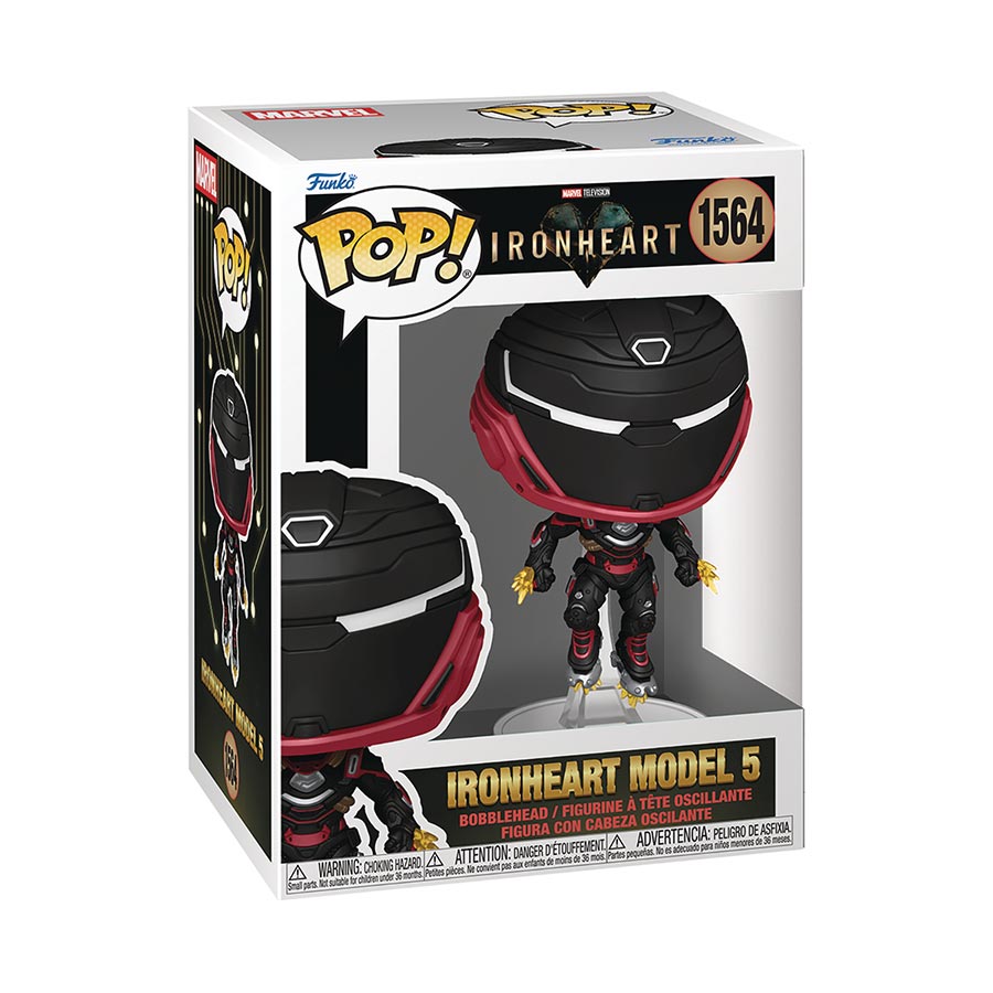 POP Marvel Ironheart Ironheart Model 5 Vinyl Bobble Head