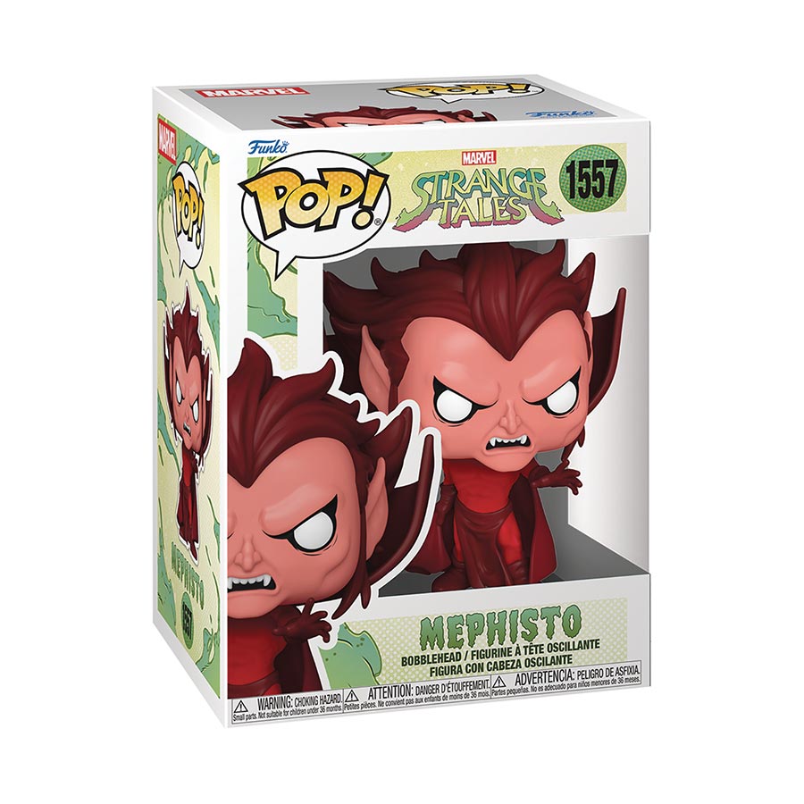 POP Marvel Strange Tales Mephisto Vinyl Bobble Head