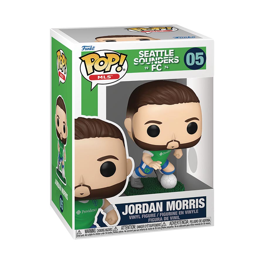 POP MLS Sounders Jordan Morris Vinyl Figure