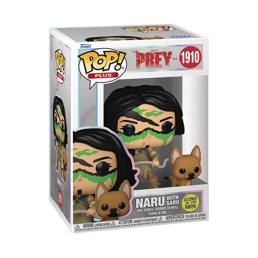 POP Plus Prey Naru With Sarii Glow-In-The-Dark Vinyl Figure