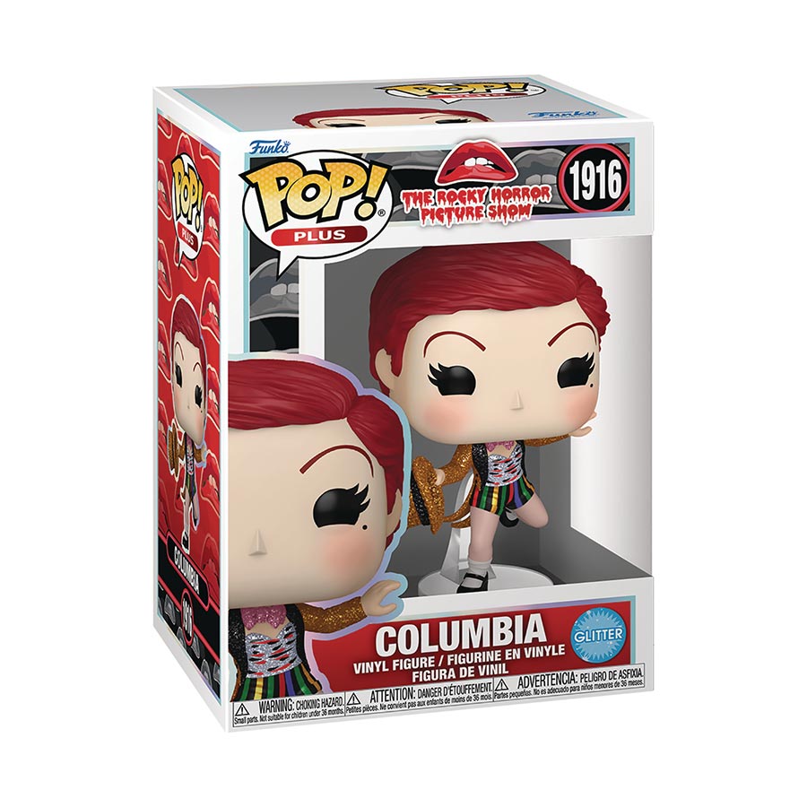 POP Plus Rocky Horror Picture Show Columbia Glitter Vinyl Figure