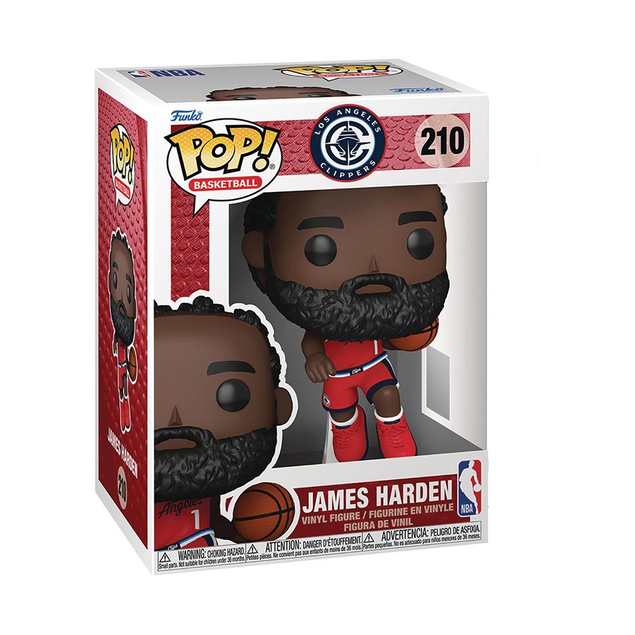 POP NBA 76ers James Harden Vinyl Figure